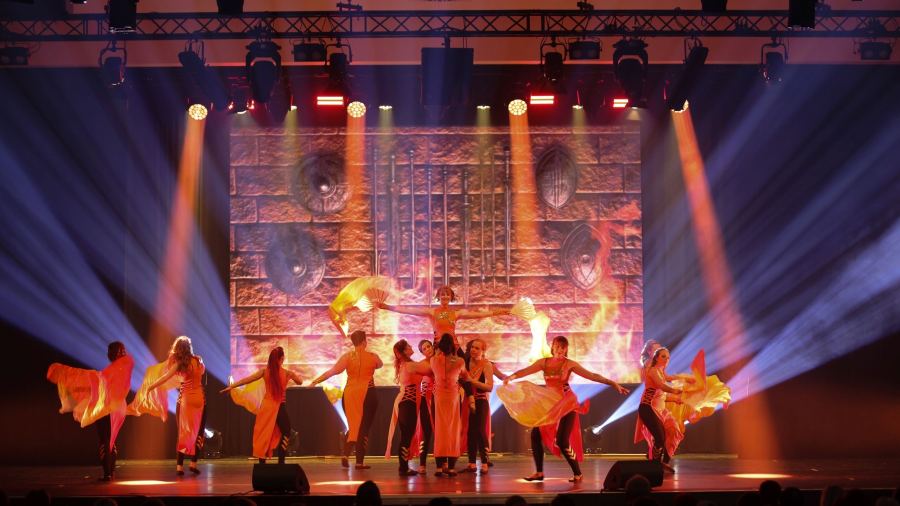 Once Upon a Dance – woman on stage